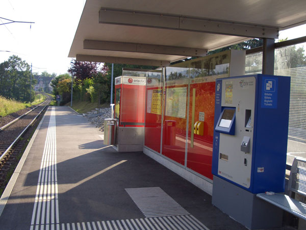 SOB Haltestelle Grüenfeld