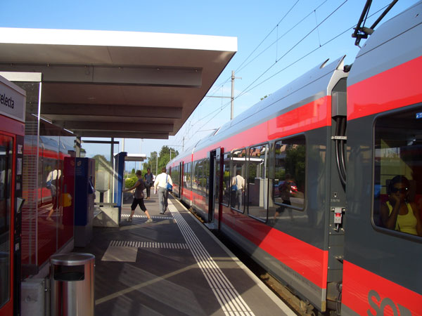 SOB-Haltestelle Grüenfeld